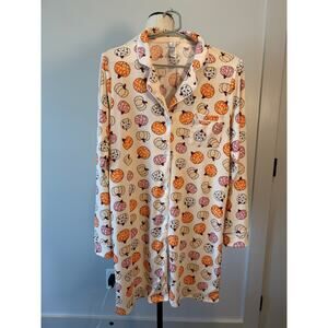 French Affair Fall Pumpkin Night Dress Size Women’s Size Large